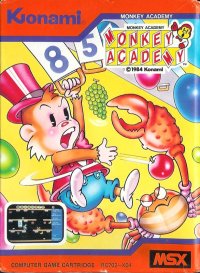 Monkey Academy PAL MSX PAL box art
